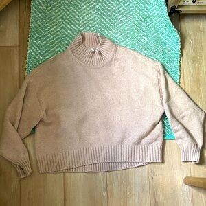 GAP Girls Soft Cream Cowl Neck Cozy Sweater XL (women’s size XS/S)